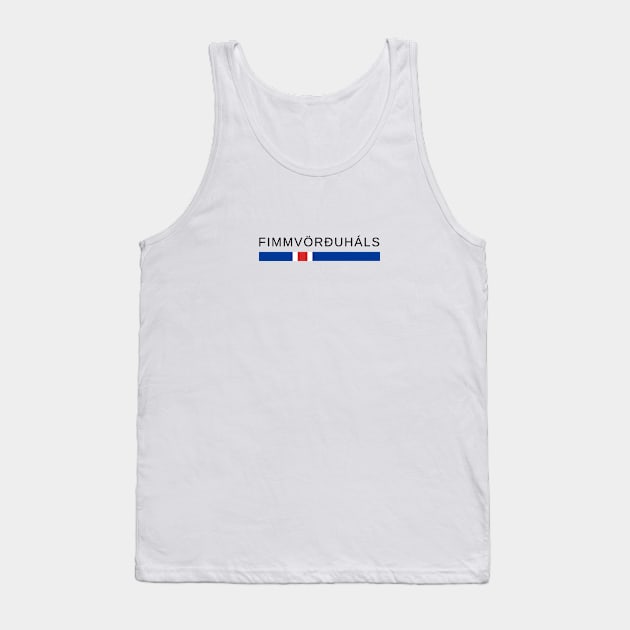 Fimmvörðuháls Iceland Tank Top by icelandtshirts